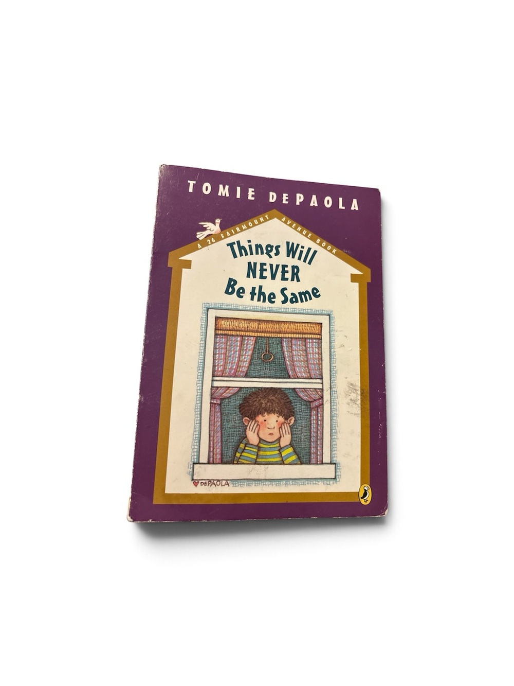 Things Will Never Be the Same by Tomie dePaola - Purple Cover